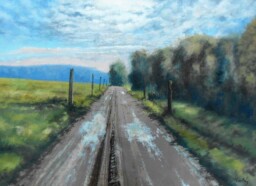 Utichlá krajina  62x78